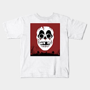 Skull Halloween Kids T-Shirt